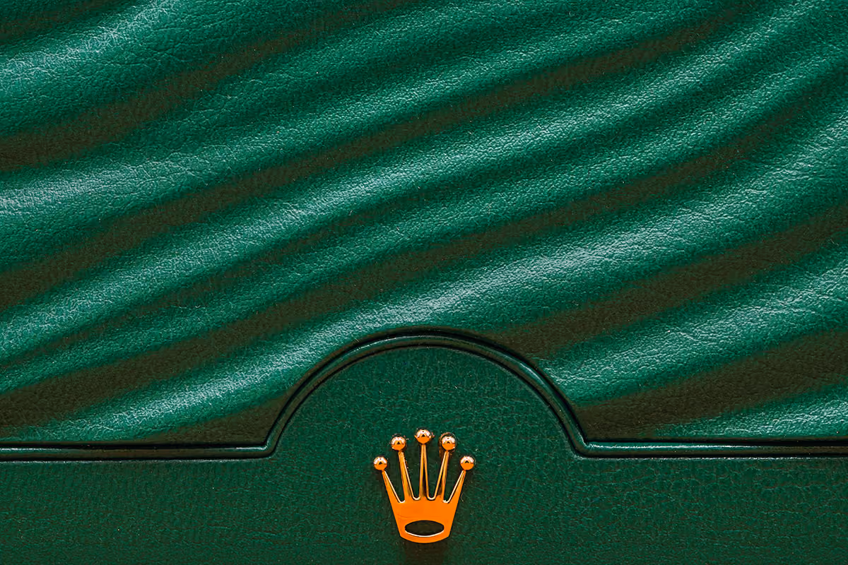 genuine green rolex watch box