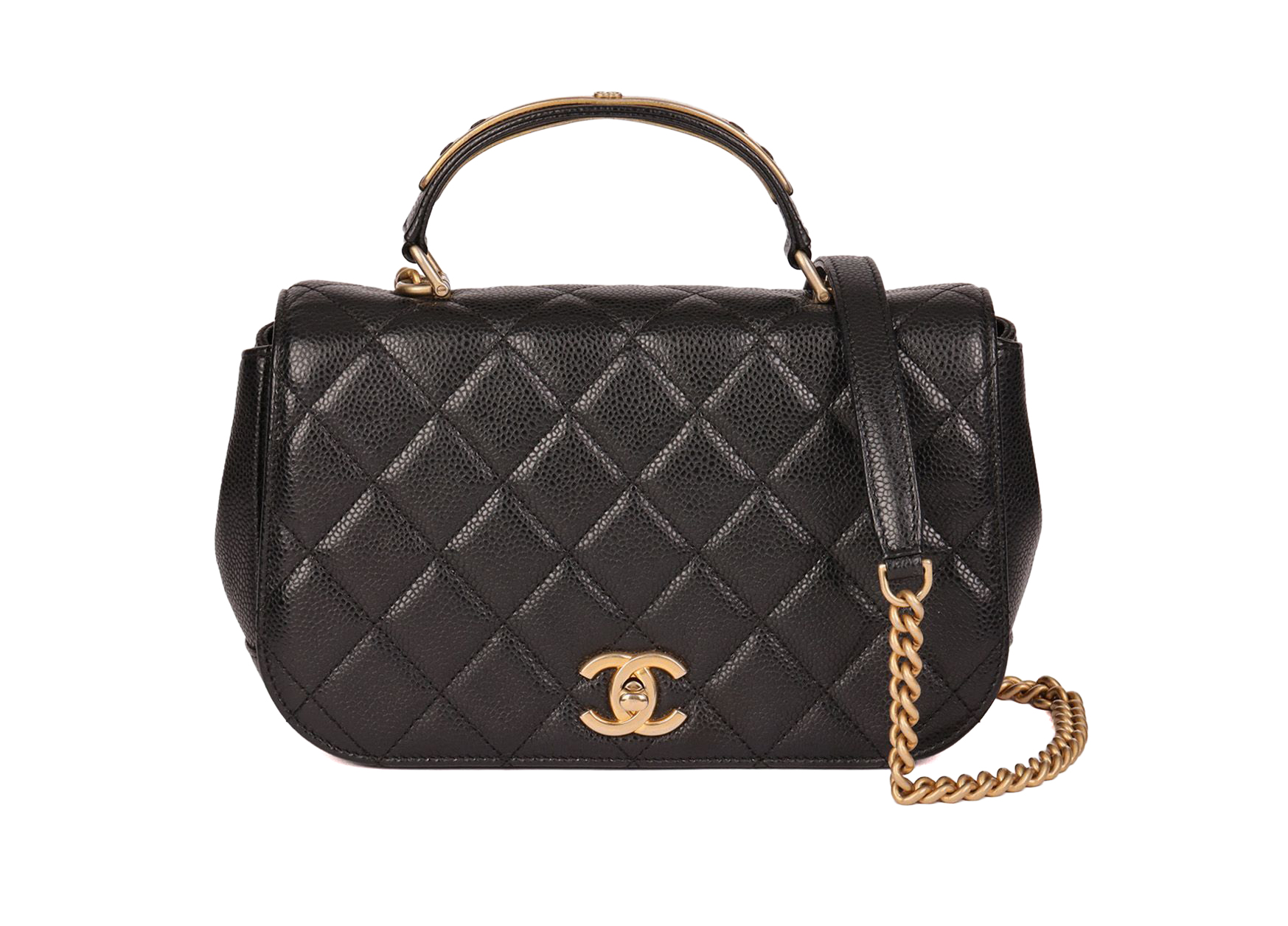 Chanel medium top handle Flap bag