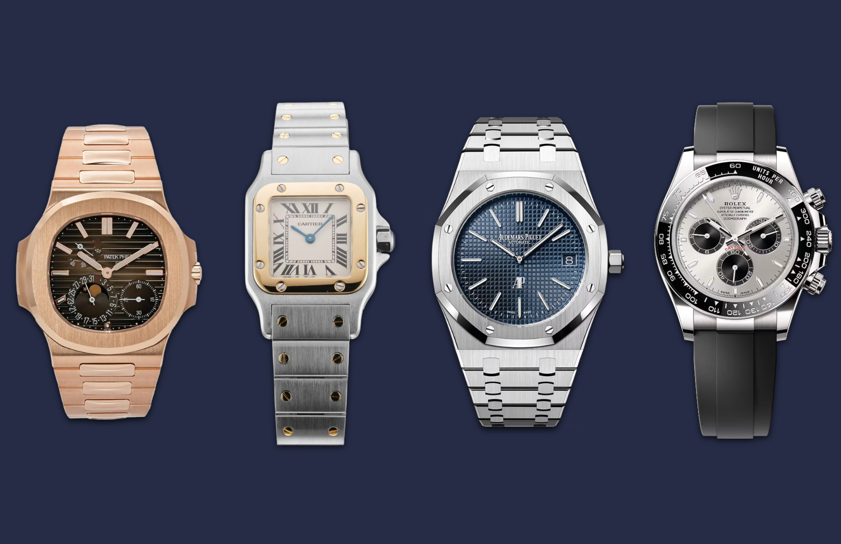 4 main watch models that increased in value in the past year