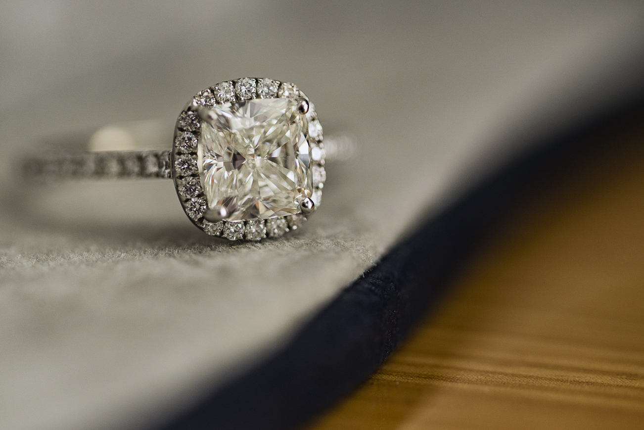 used diamond engagement ring