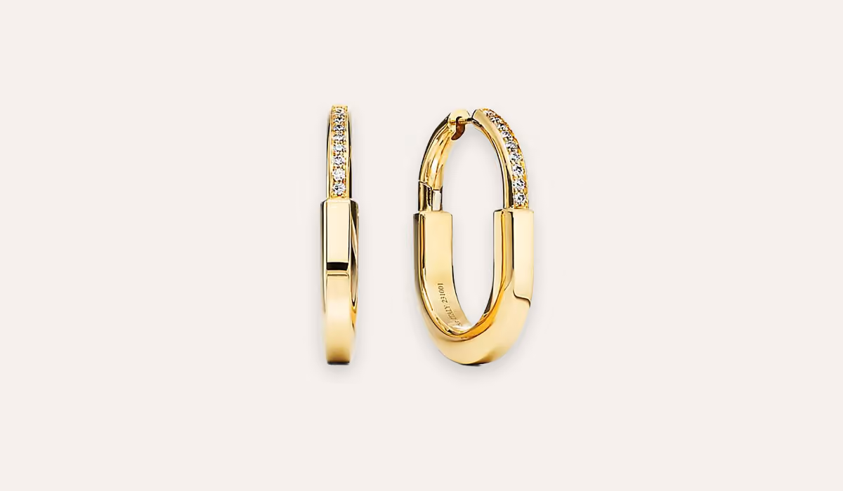 tiffany lock earrings