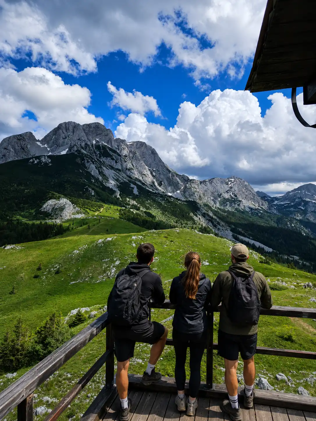 Prijevor viewpoint Maglic people Sutjeska National park