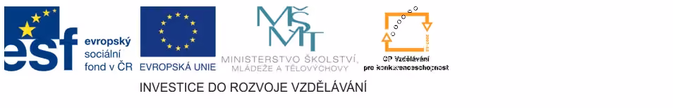 Obrazový materiál projektu IROP – 1.