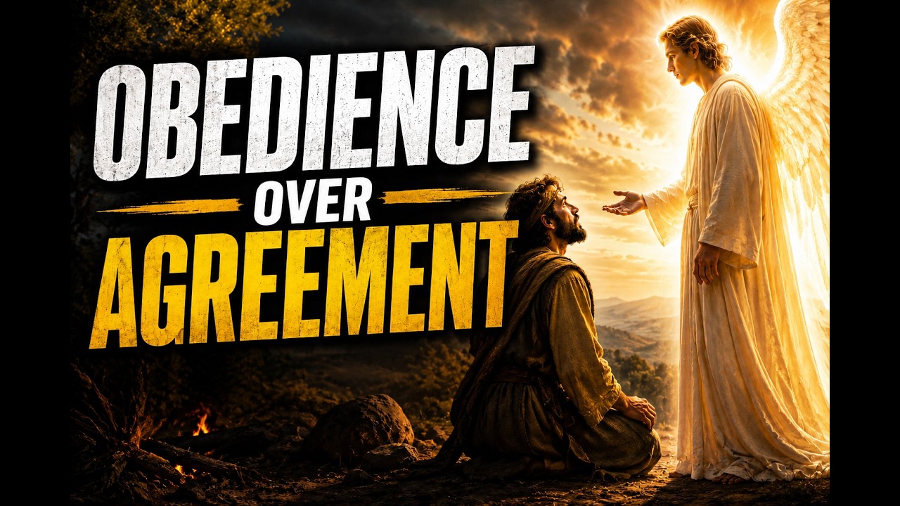 Obedience Over Agreement — sermon thumbnail