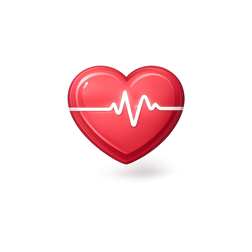 Heart icon representing cardiology