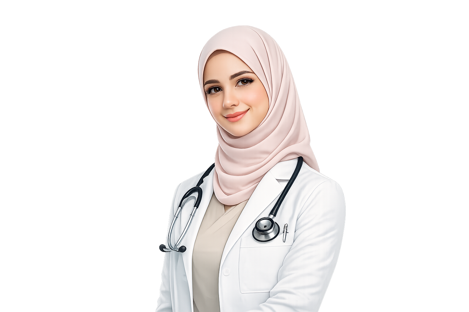 Portrait of Dr. Hana Ghandour, Medical Director