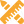 Orange abstract design with overlapping textured X shapes on a white background.