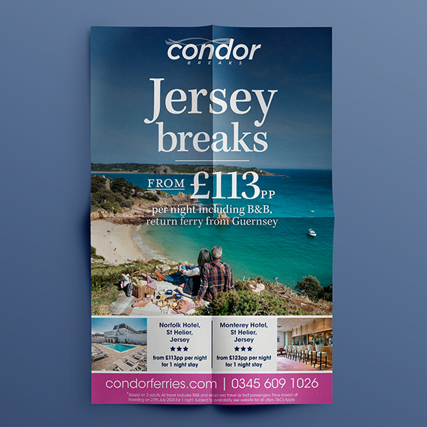 Condor - Jersey breaks print ad