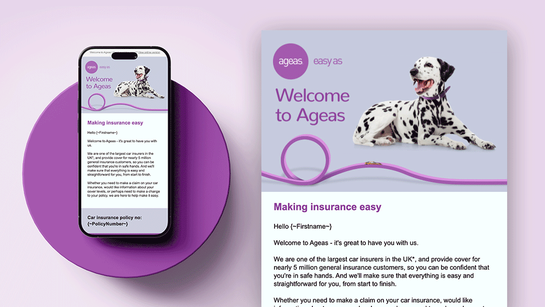 Ageas Insurance email design