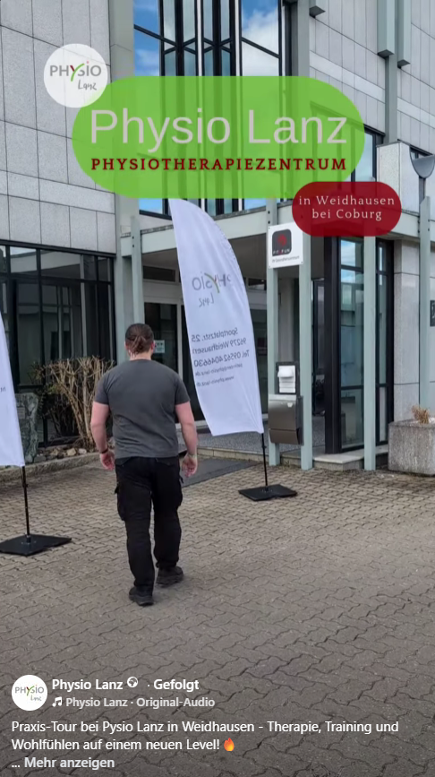 Studiotour bei Physio Lanz in Weidhausen bei Coburg