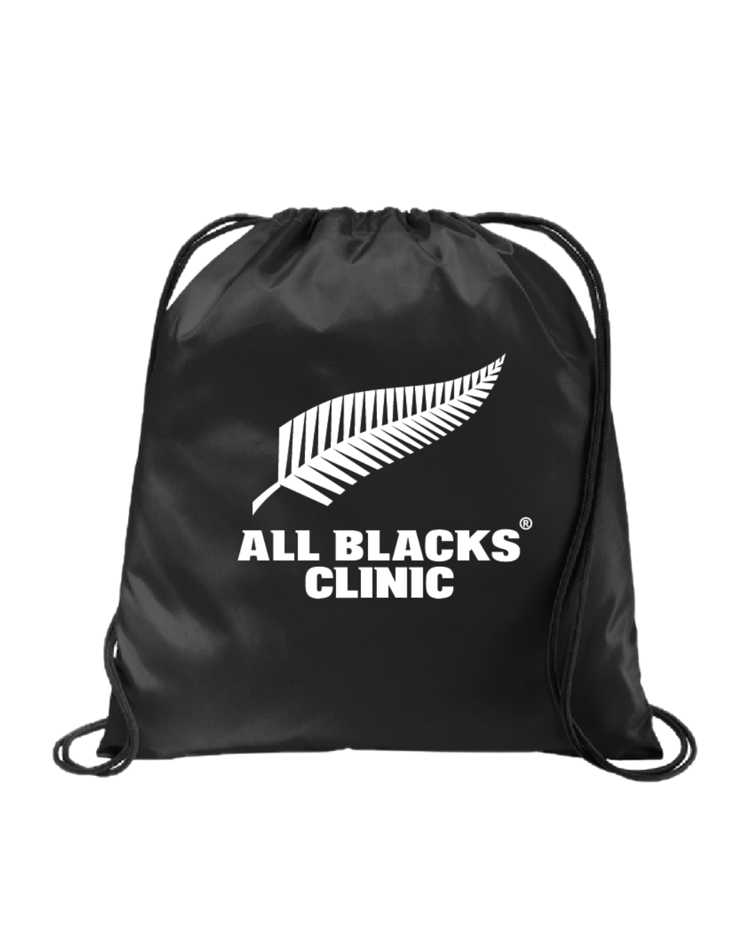 All Blacks Clinic Drawstring Bag