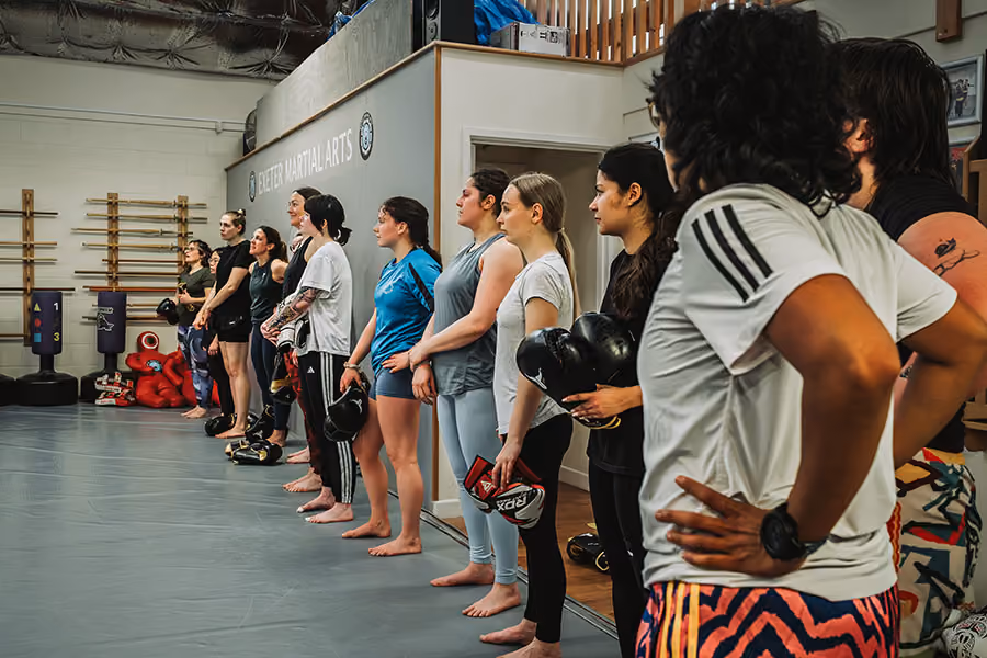 Women's Kickboxing in Exeter