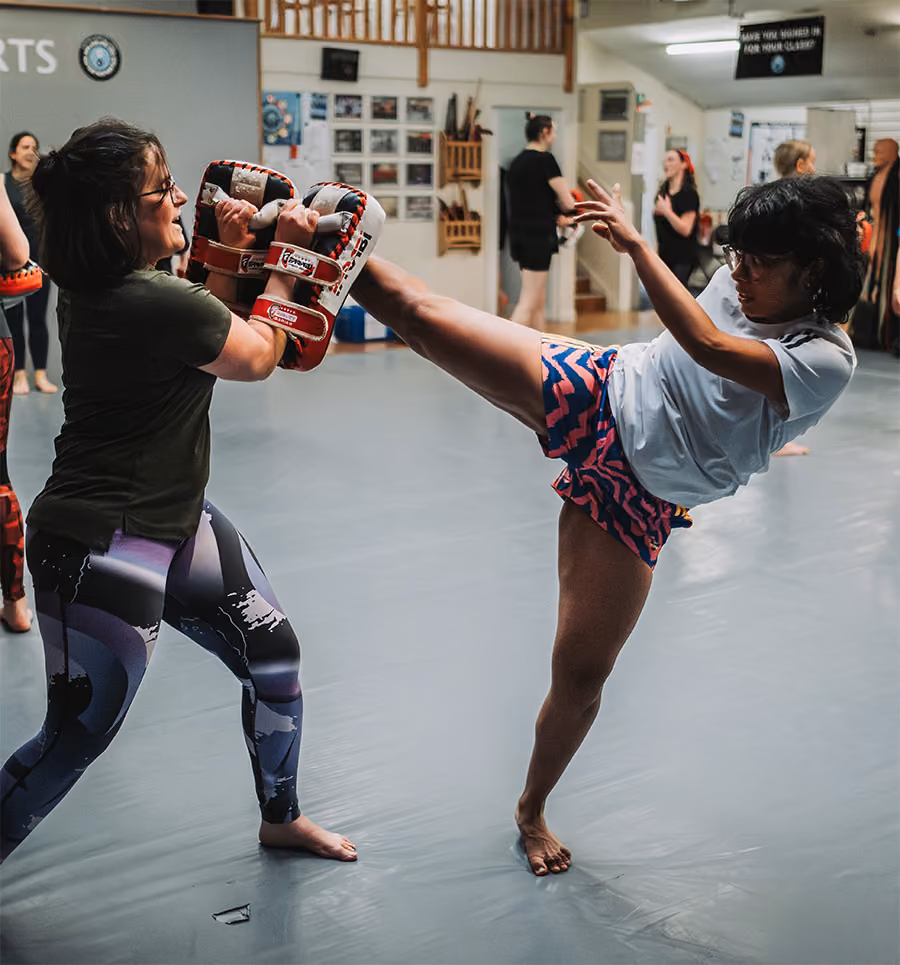 Women's Kickboxing in Exeter