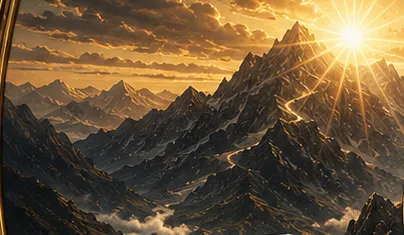 A mountain path leading toward the next summit, representing continuous growth and the understanding that every achievement becomes the foundation for a new ascent.