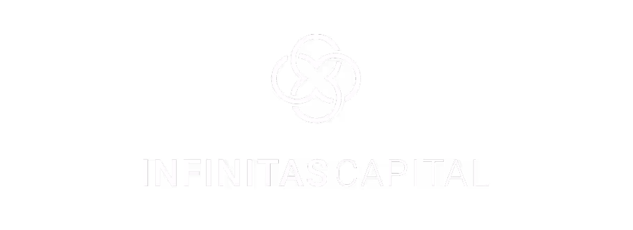 Infinitas Capital logo with an abstract intertwined circular design above the company name.