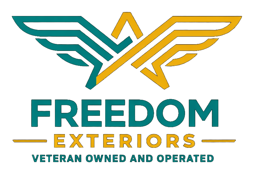 Freedom Exteriors Veteran Owned and Operated logo