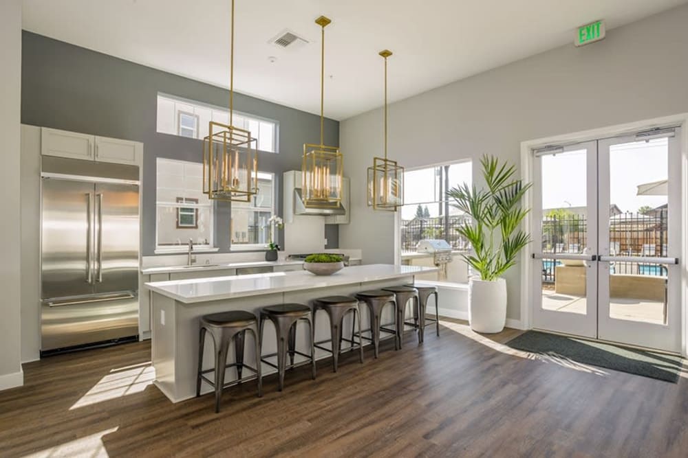 Clubhouse with kitchen