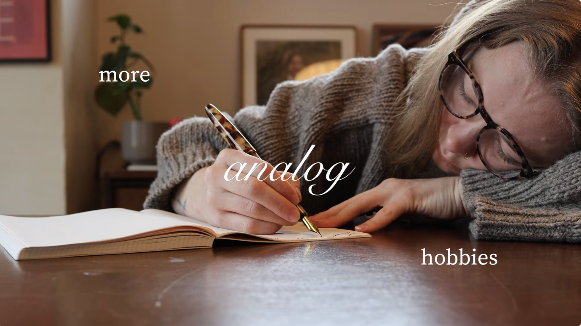 Going analog makes you more punk (less daft)