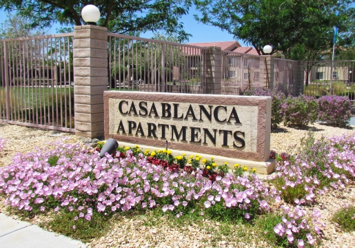 Marquee sign of property