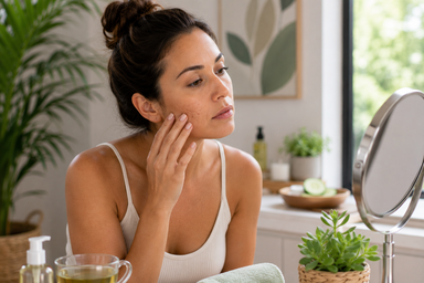 Woman receiving a wrinkle enhancement treatment with Botox at a med spa in Orlando, Florida