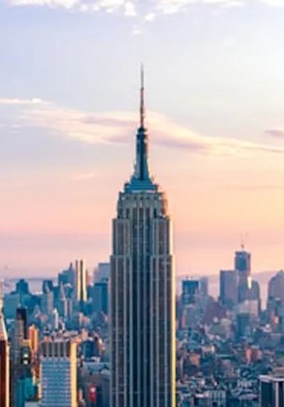 Empire State Building, clad in Indiana limestone
