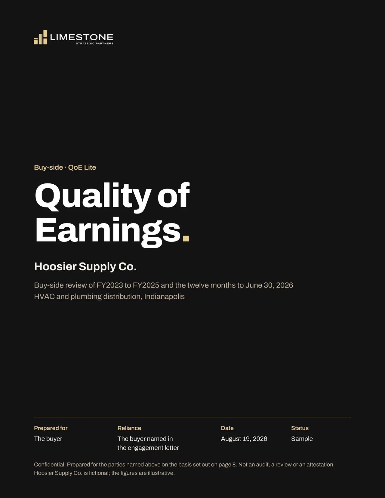 Lite sample QoE, cover