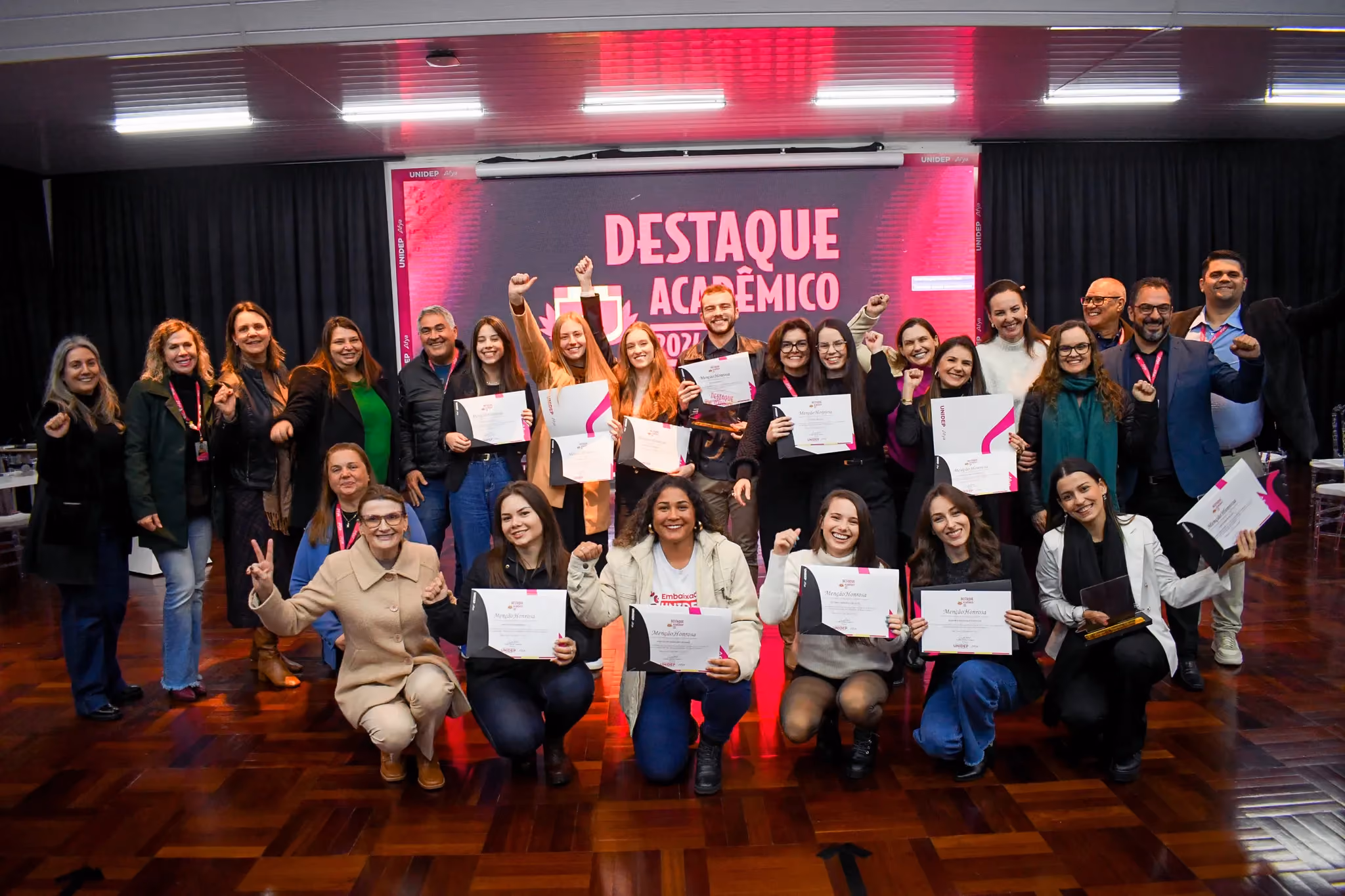 Destaque Acadêmico valoriza jornada na graduação dos estudantes do UNIDEP