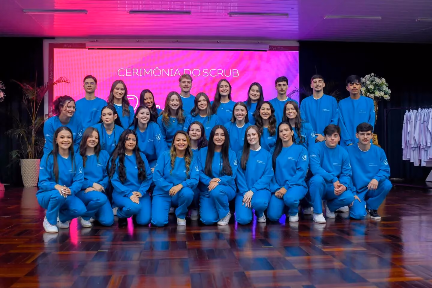 Cerimônias profissionais marcam o início da trajetória acadêmica dos estudantes da Afya Pato Branco