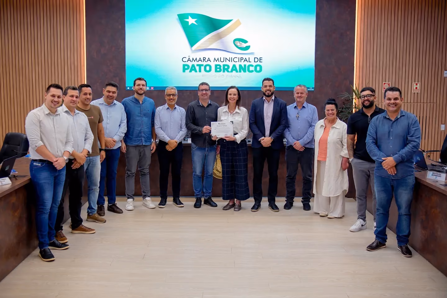 Afya Pato Branco recebe Moção de Aplauso da Câmara Municipal pelos 25 anos de história