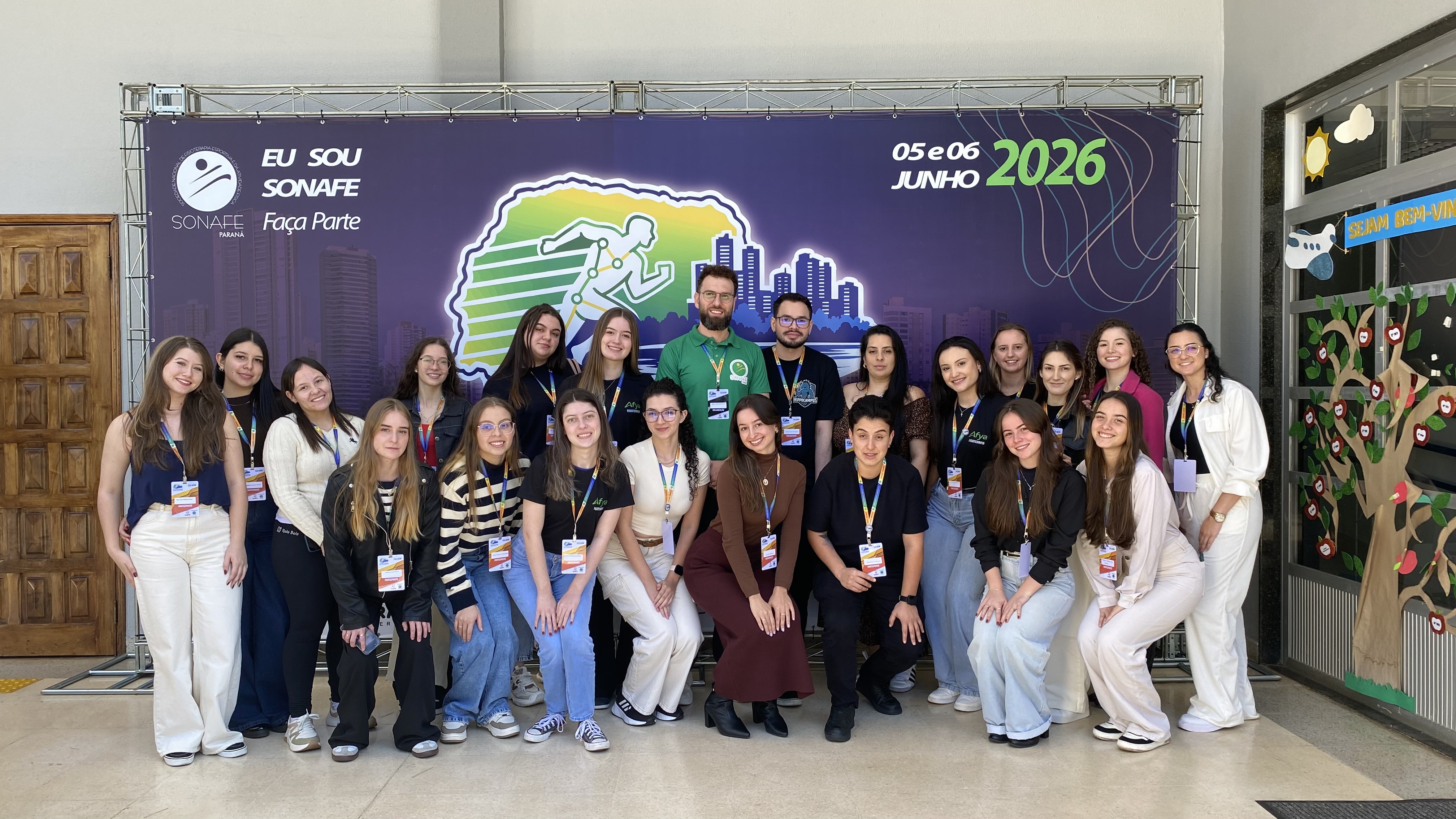 Acadêmicos participam da Jornada Paranaense de Fisioterapia Esportiva