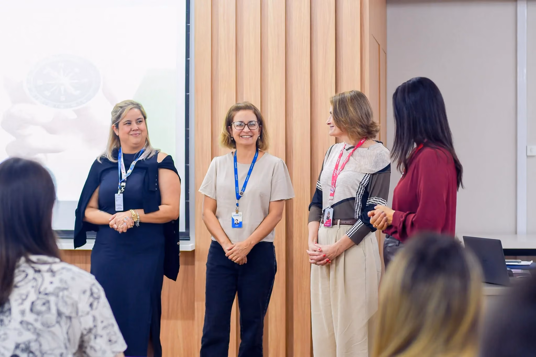Representantes do Conselho Regional de Fonoaudiologia dialogam com primeira turma da Afya Pato Branco