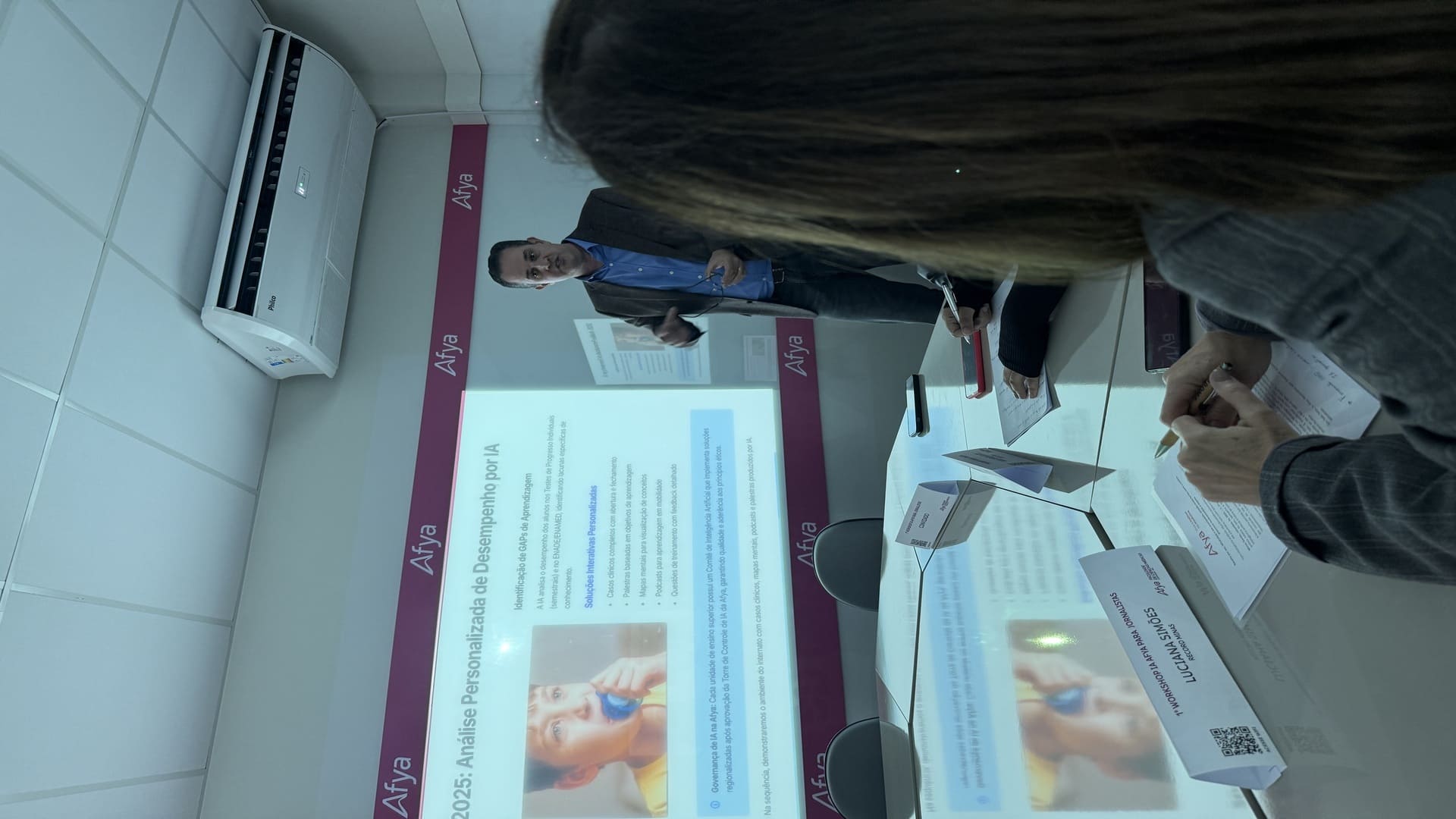 1º WorkshopIA Afya para jornalistas