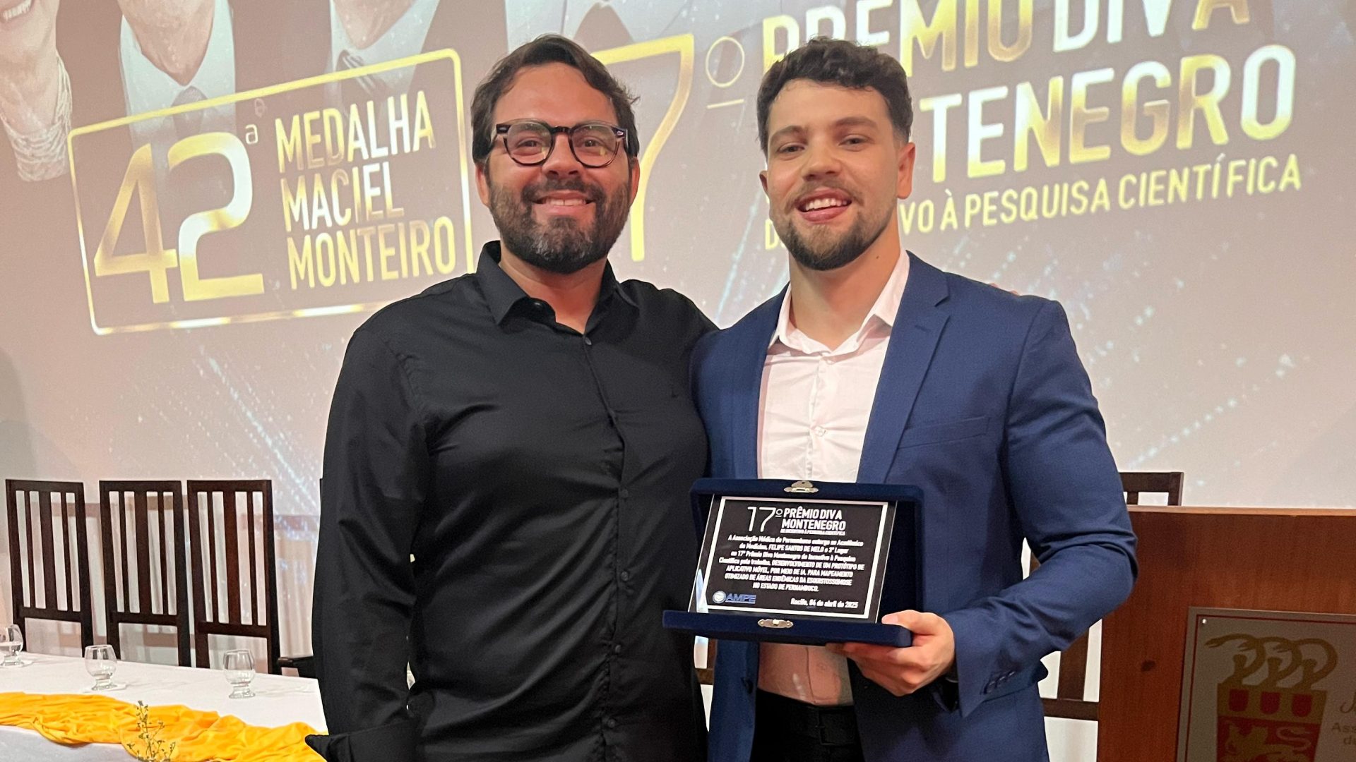 Estudante da Afya conquista 3º colocação no prêmio da AMPE