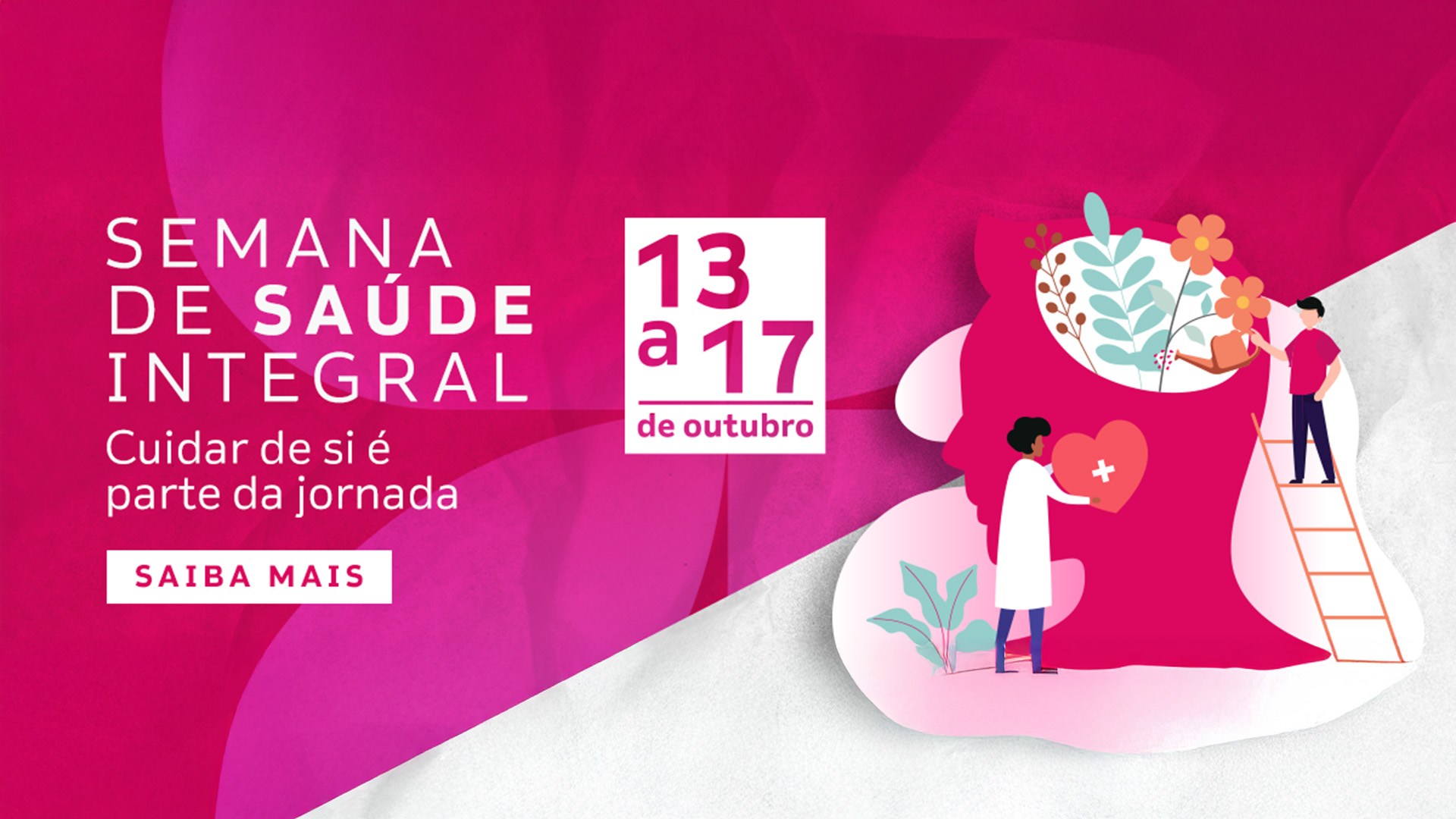 Semana de Saúde Integral reforça importância do bem-estar na jornada acadêmica