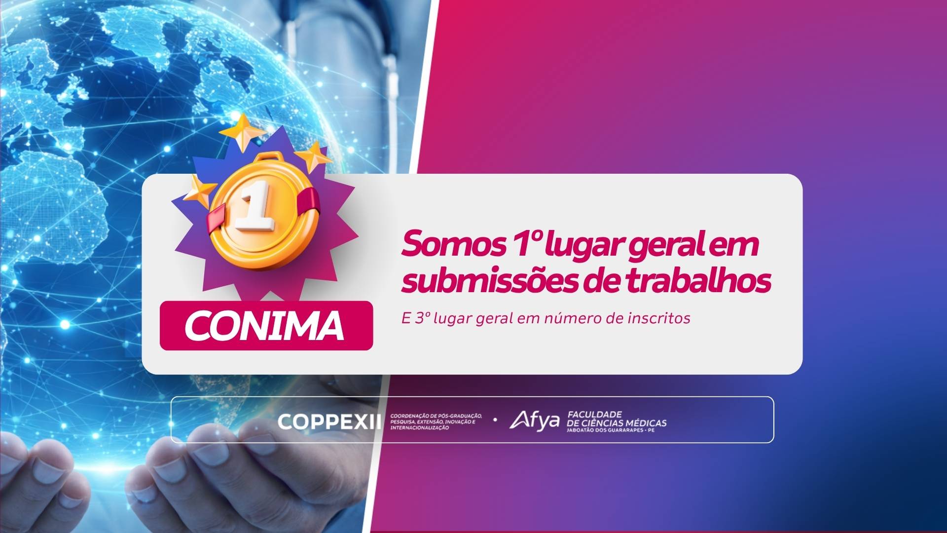 Afya Jaboatão brilha no CONIMA 2026 e se destaca como líder em produção científica