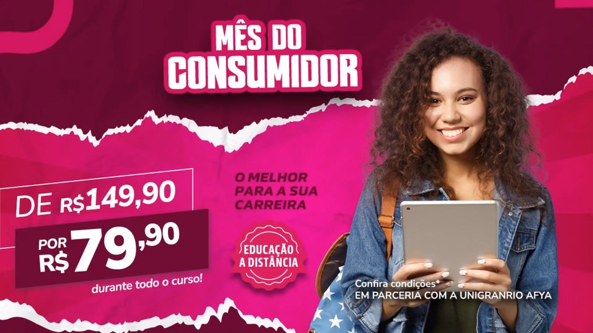 Que tal investir no seu futuro com os nossos cursos EAD?