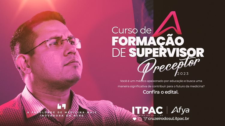 Curso de formação de supervisor/preceptor ITPAC Cruzeiro do Sul