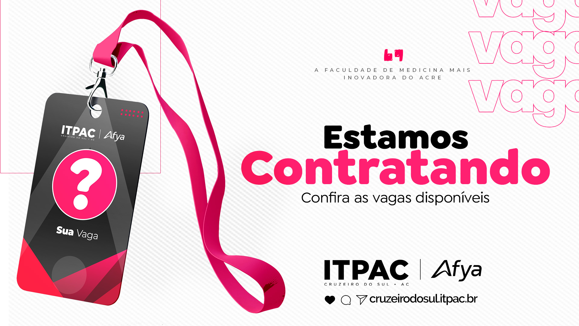Estamos contratando - faça parte do nosso time