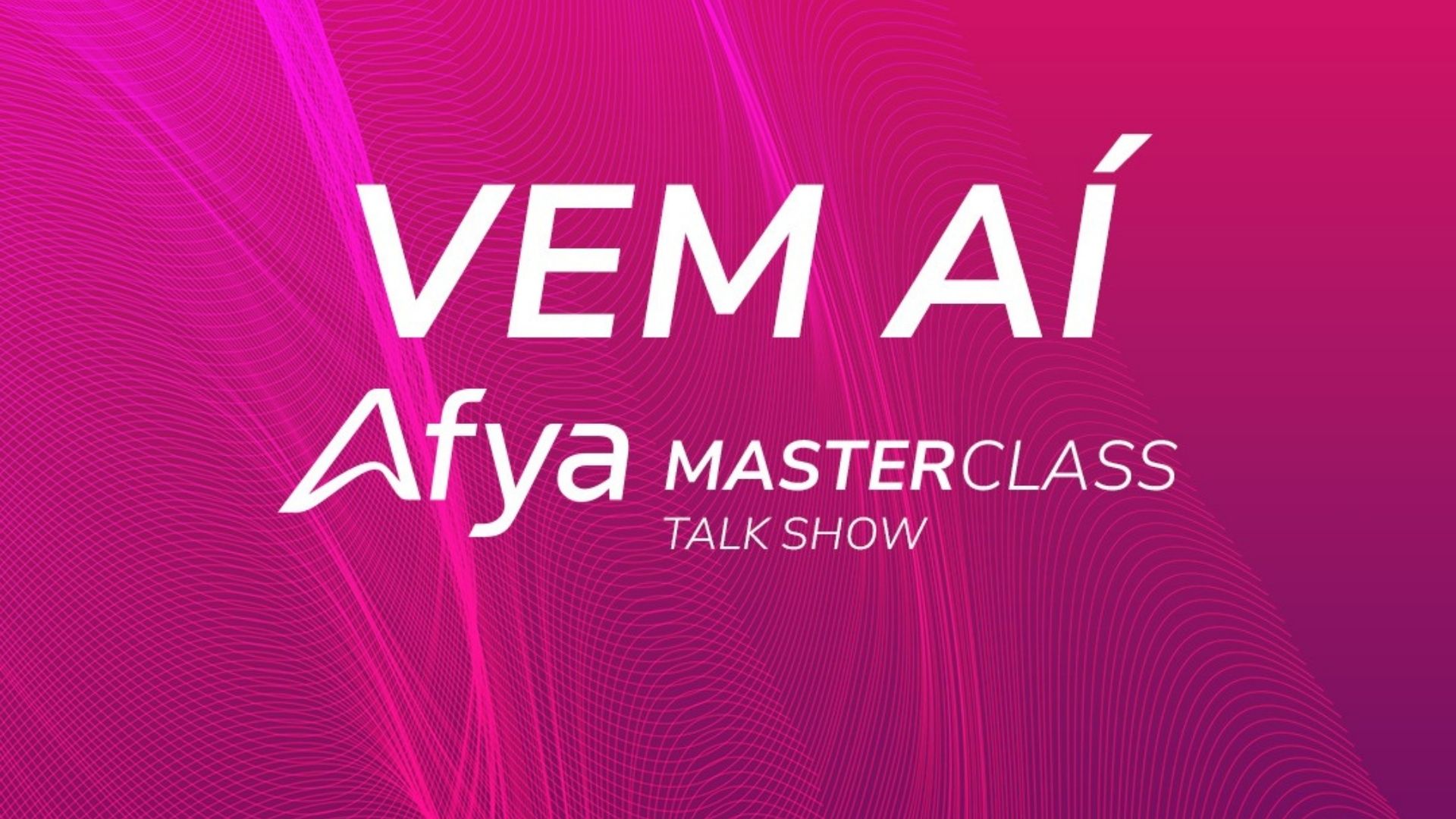 É com grande entusiasmo que anunciamos o Afya Master Class