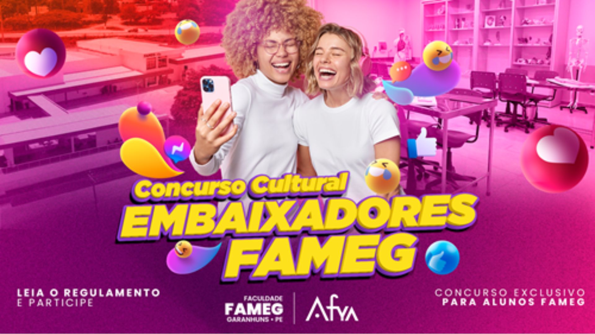 Concurso Embaixadores FAMEG: saiba como participar!