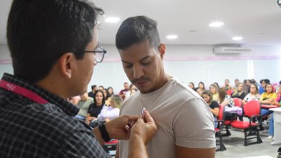 Apresentação dos Padrinhos Veteranos 2023.1 aos calouros