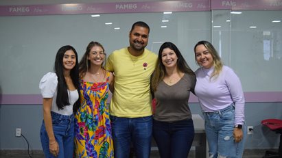 Apresentação dos Padrinhos Veteranos 2023.1 aos calouros