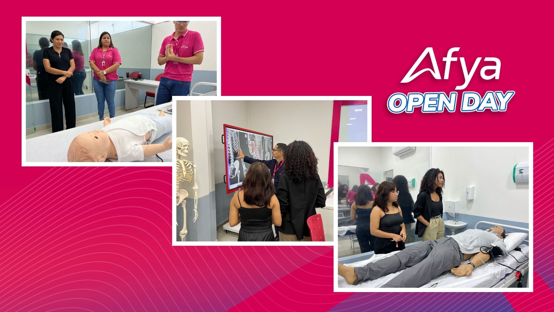 Afya Open Day: participantes aprovam experiência imersiva em Medicina na Afya Garanhuns