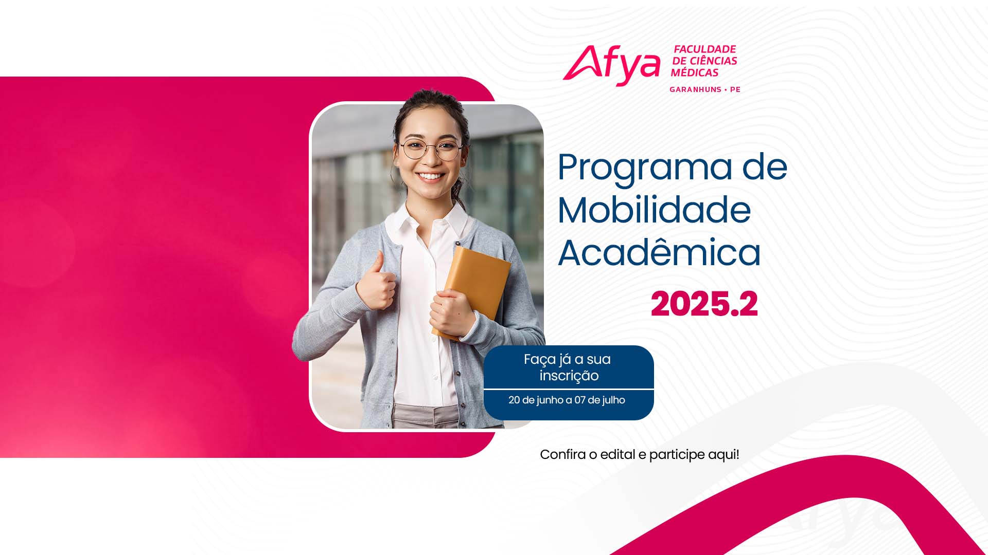 Programa de Mobilidade Acadêmica Nacional 2025.2: inscrições abertas