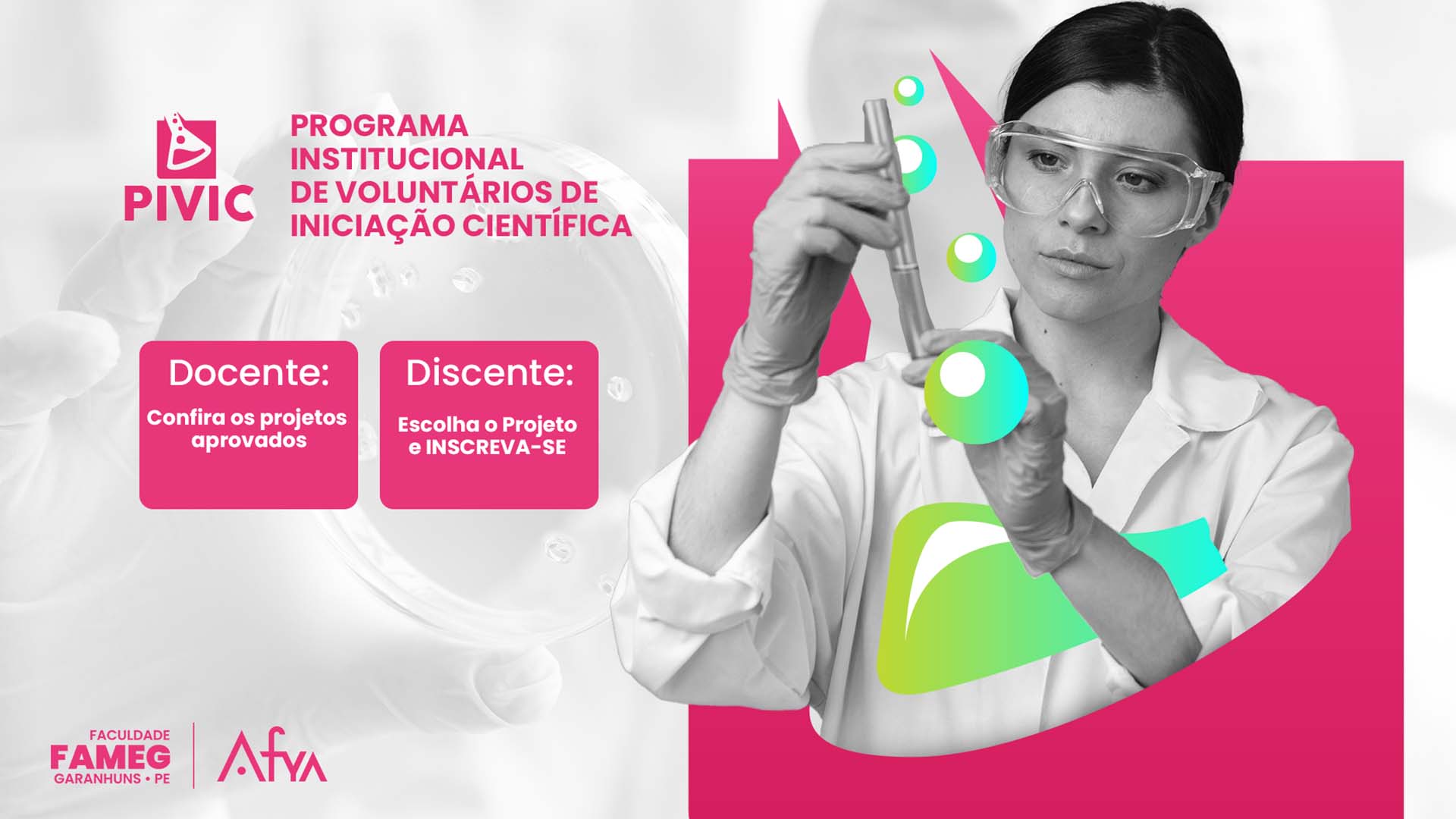 PIVIC 2023: Confira a relação dos projetos aprovados