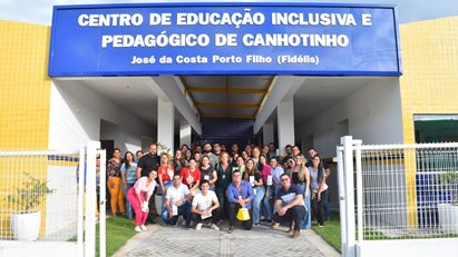 Visita ao Centro de Educação Inclusiva e Pedagógico em Canhotinho - PE