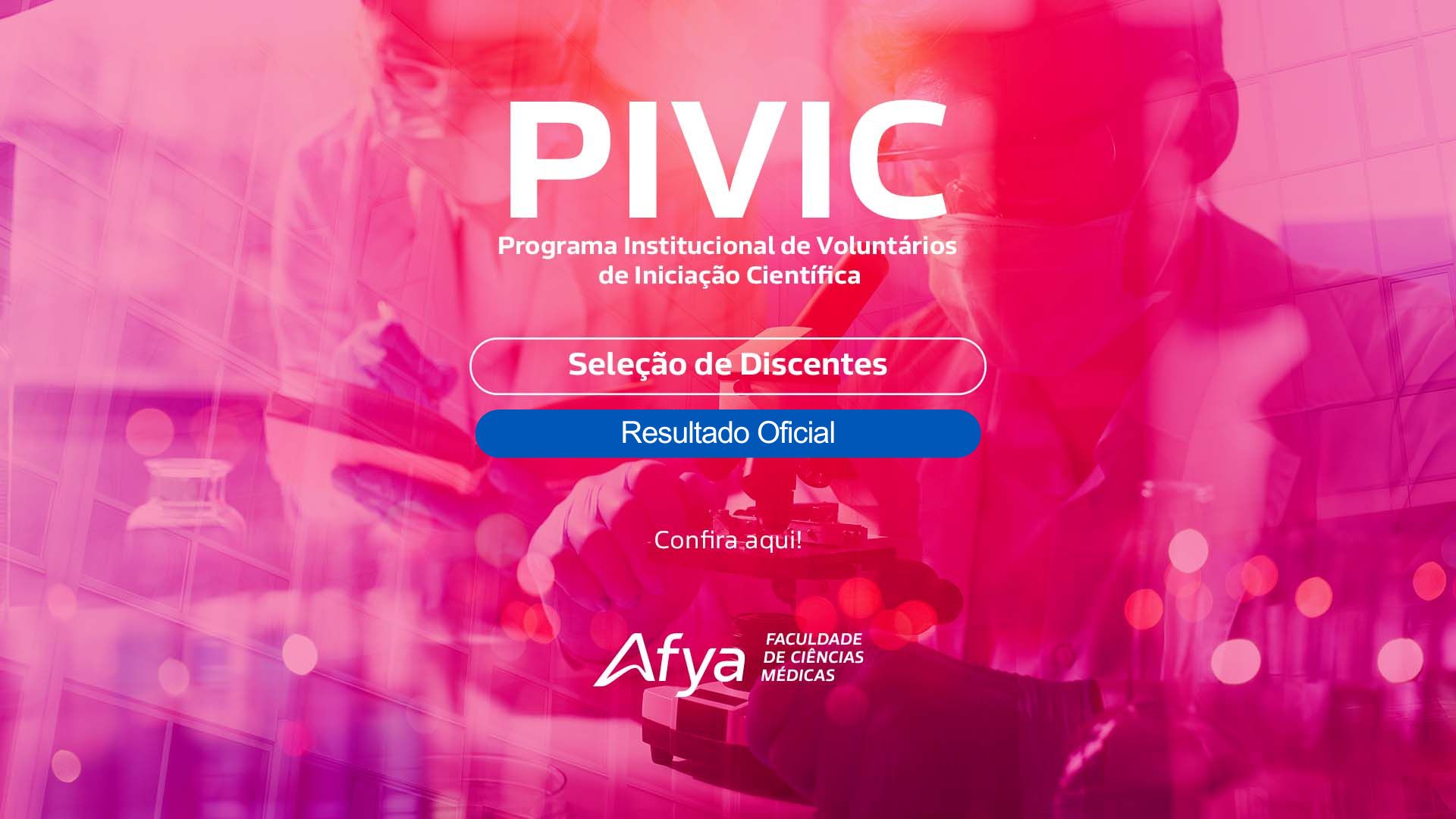 PIVIC 2024.2: Resultado Oficial