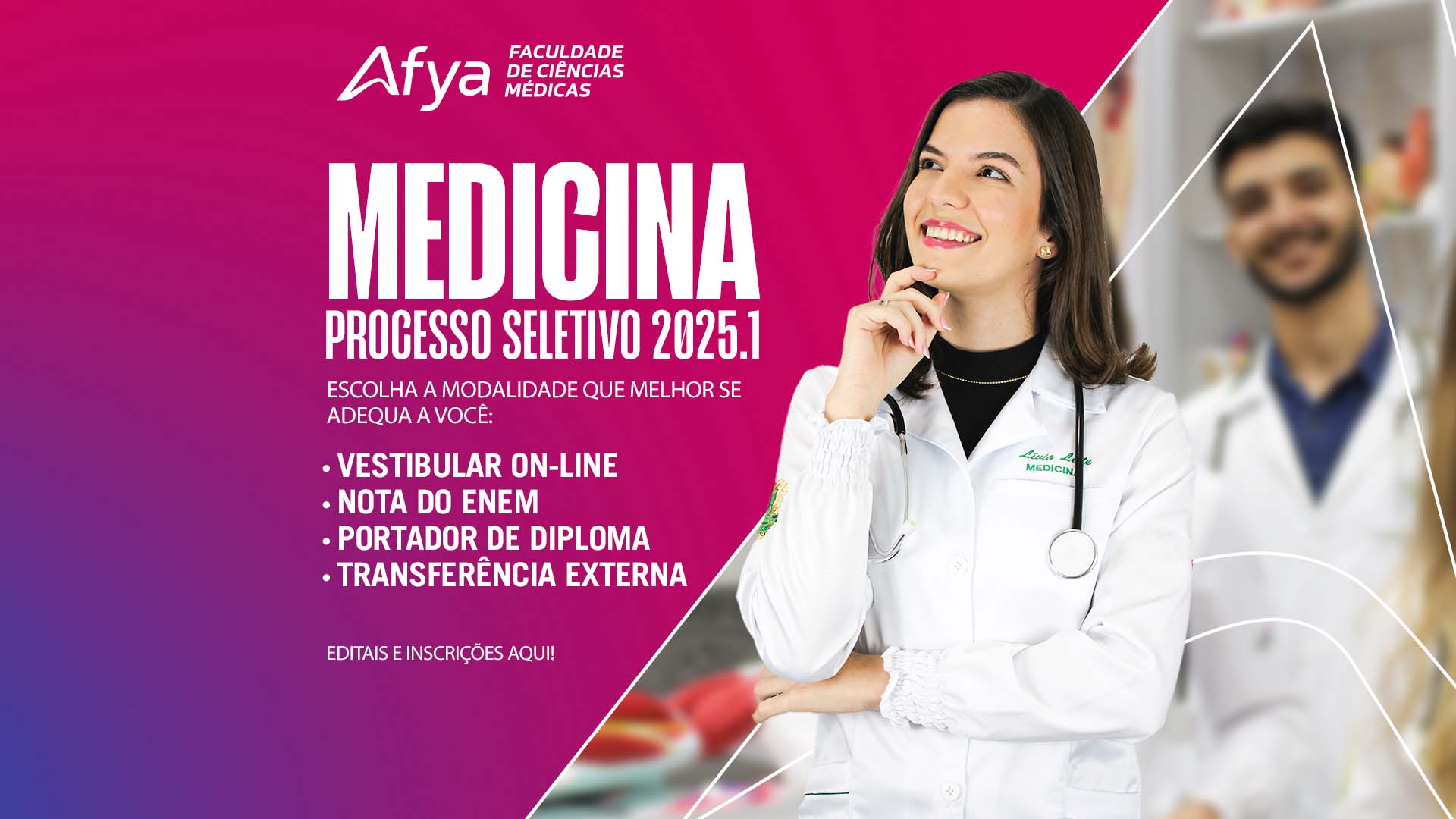 Faça Medicina na Afya Garanhuns: transforme seu futuro na melhor faculdade de ciências médicas de Pernambuco