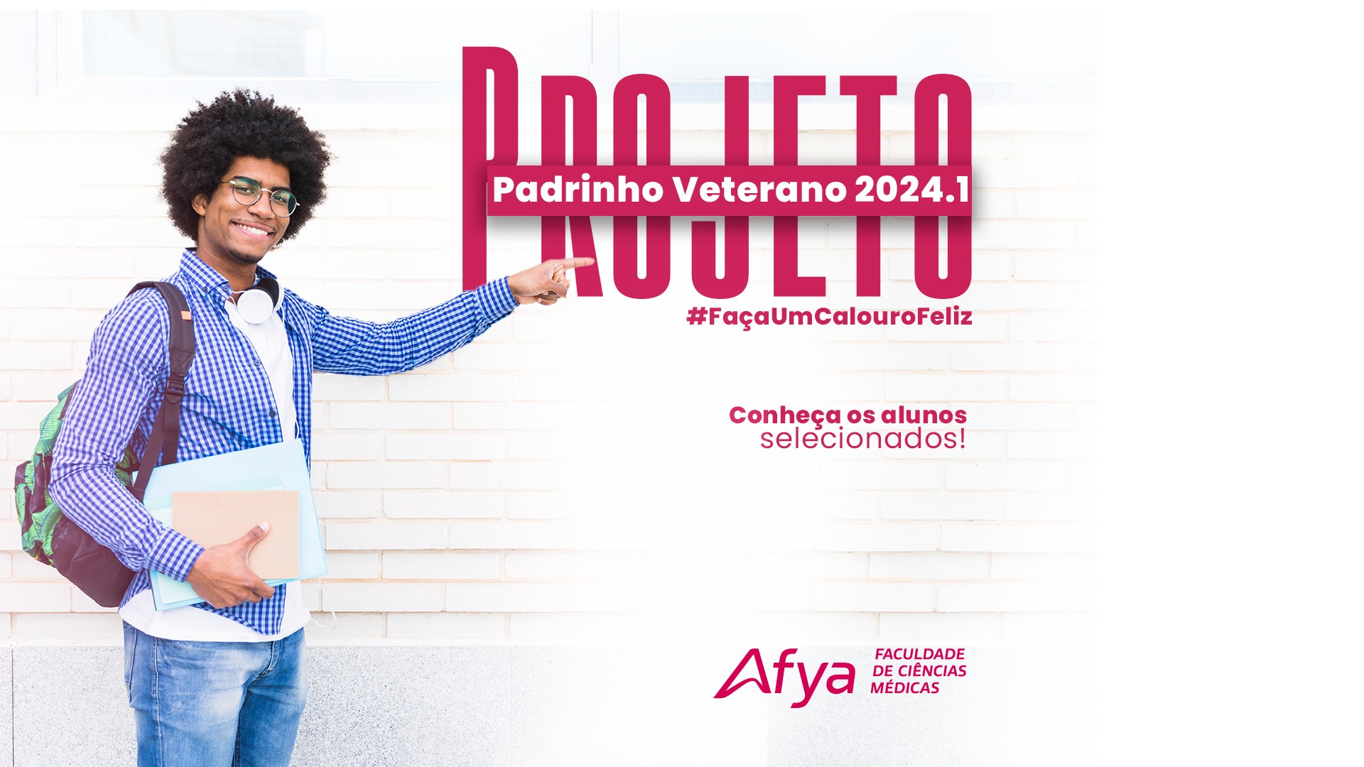 Padrinhos Veteranos 2024.1: conheça os alunos aprovados na seleção
