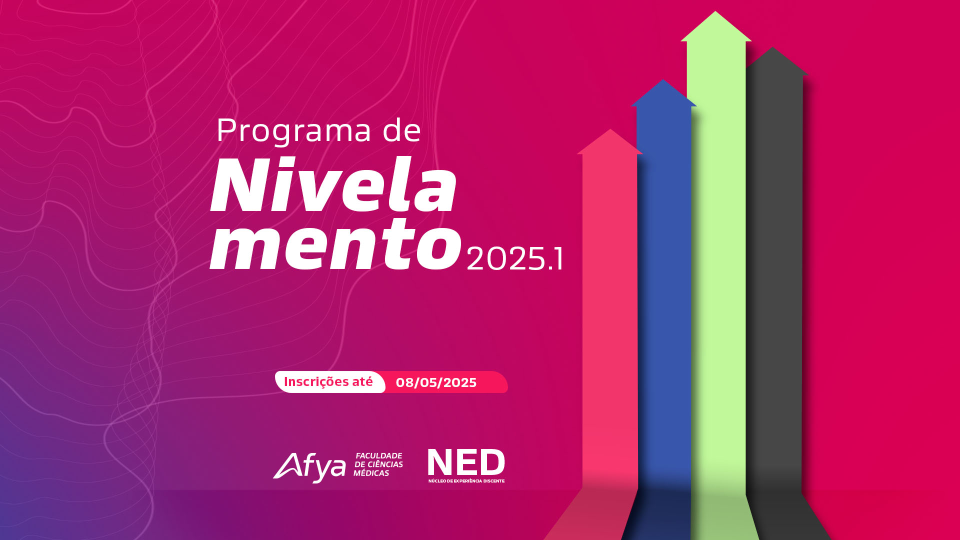 Programa de Nivelamento 2025.1: inscrições abertas!